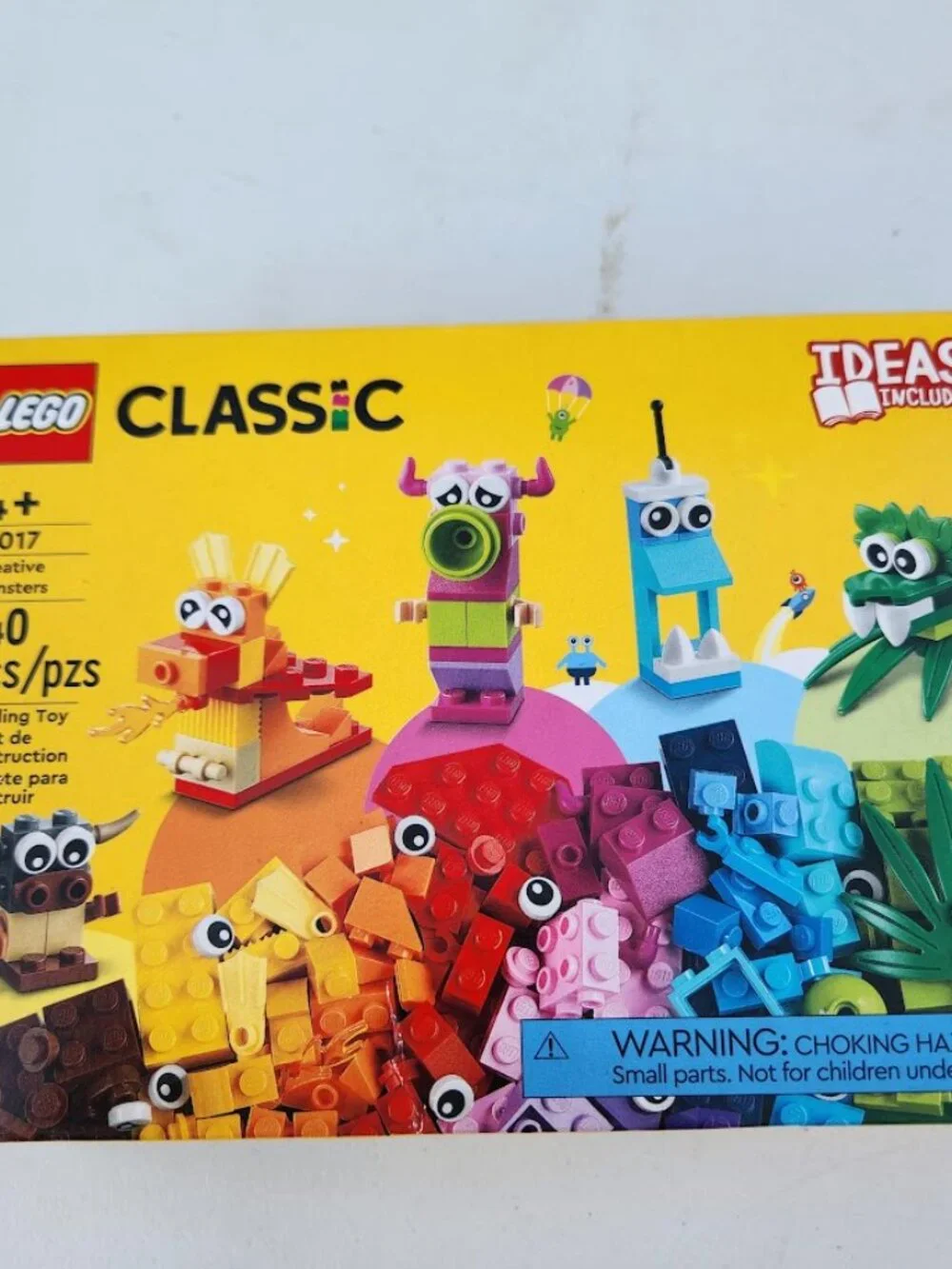 NEW Lego Classic 11017 CREATIVE MONSTERS Halloween Piece Building Toy Set - SEAL
